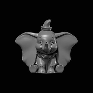 Disney Dumbo STL file for 3D Printing