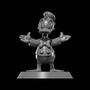 Donald Duck STL file for 3D Printing