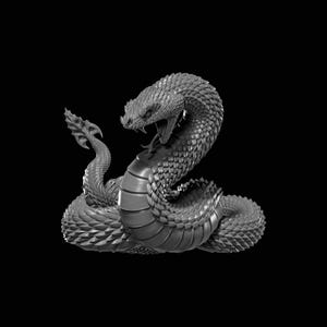 Rattlesnake STL-fil för 3D-utskrift