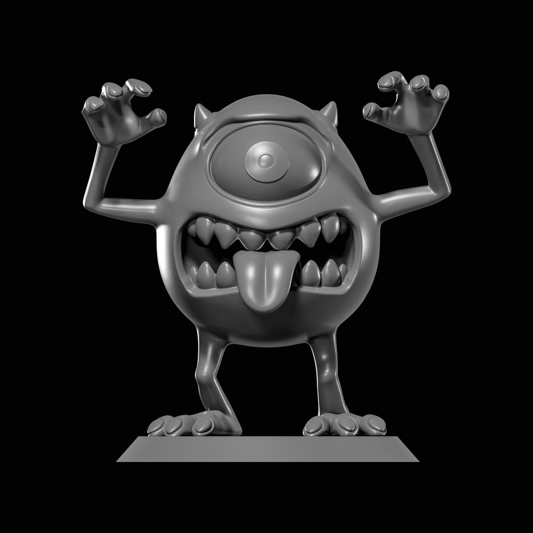 Mike Raczkowski Stl File Mike Wazowski STL File for 3D Printing - Etsy Canada