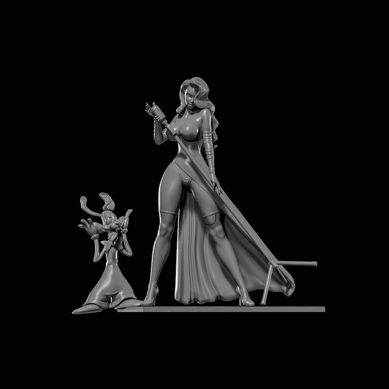 Jessica Rabbit NSFW Modelstl File for 3D Printing - Etsy