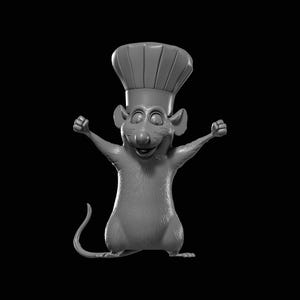 Disney Remy Ratatouille STL file for 3D Printing