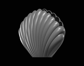 Sea Shell Vase & Napkin Holder STL file for 3D Printing