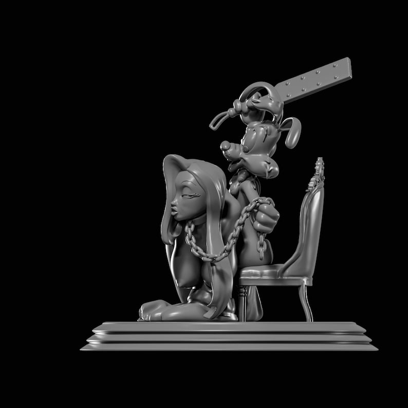 Jessica & Roger Rabbit Adult STL File for 3D Printing - Etsy Canada