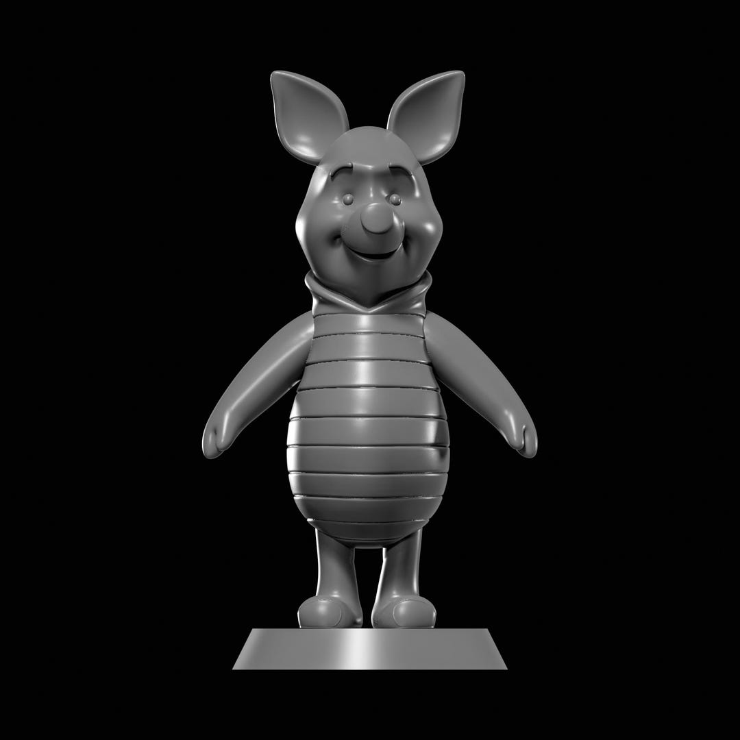 Piglet STL File for 3D Printing - Etsy