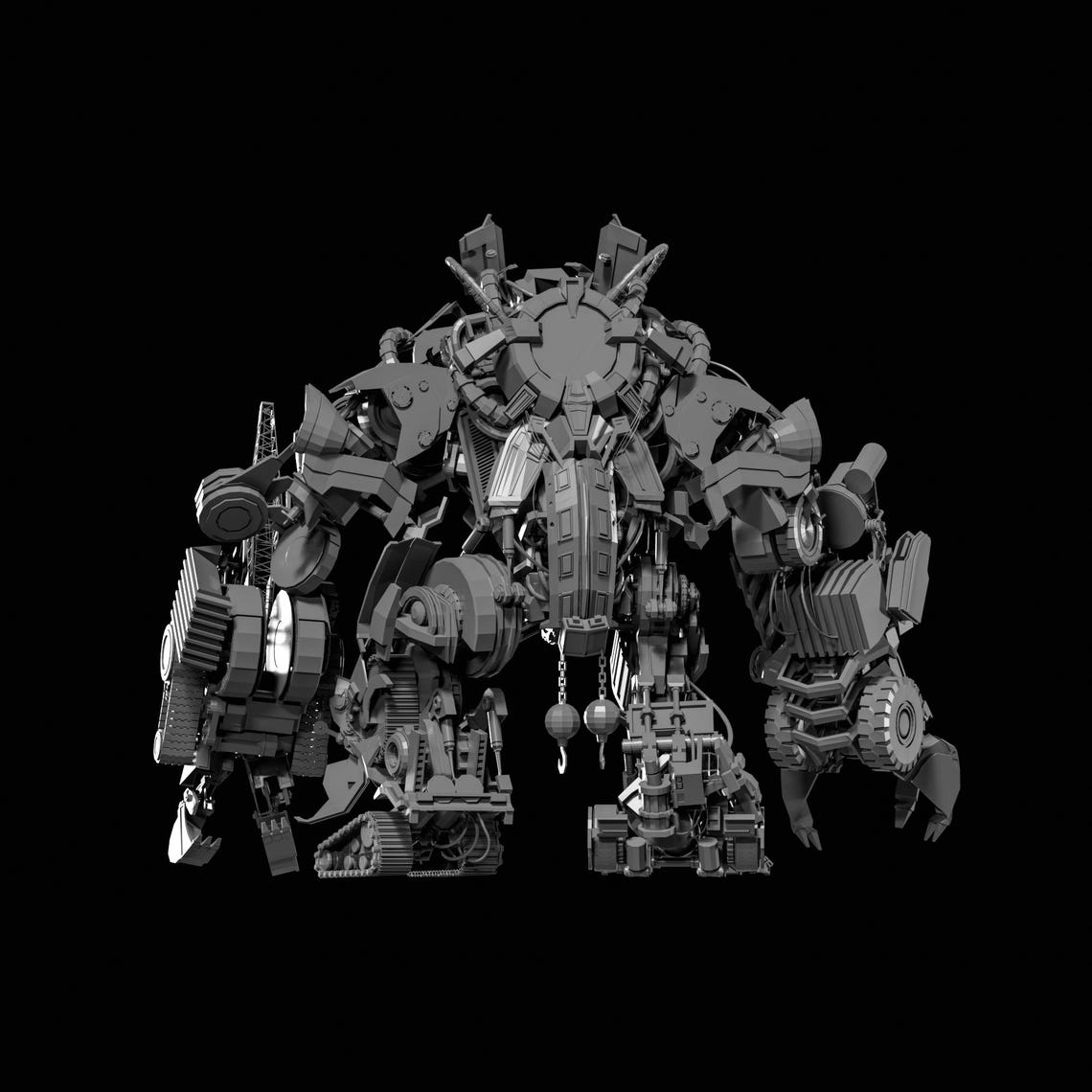 Transformers 2 Devastator STL File for 3D Printing - Etsy