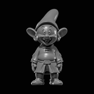 Dopey from Snow White and the Seven Dwarfs STL-bestand voor 3D-printen