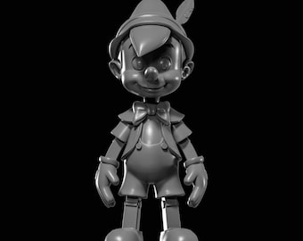 Disney Pinoccio STL file for 3D Printing