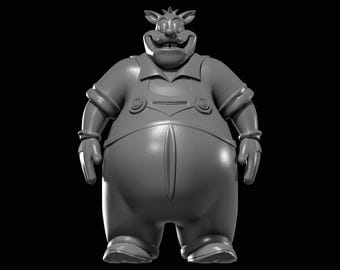 Archivo STL de Disney Pete para impresión 3D