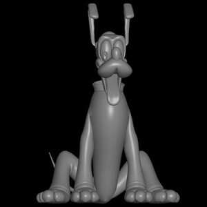 Disney Pluto STL file for 3D Printing