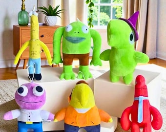 Peluche de Smiling Friends, personajes de peluche, peluche de Glep Charlie: el mejor regalo para ella