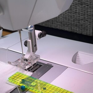 Compact 6-inch Seam Allowance Ruler: Precision Sewing Tool for Beginners, Patterns & Measurements image 7