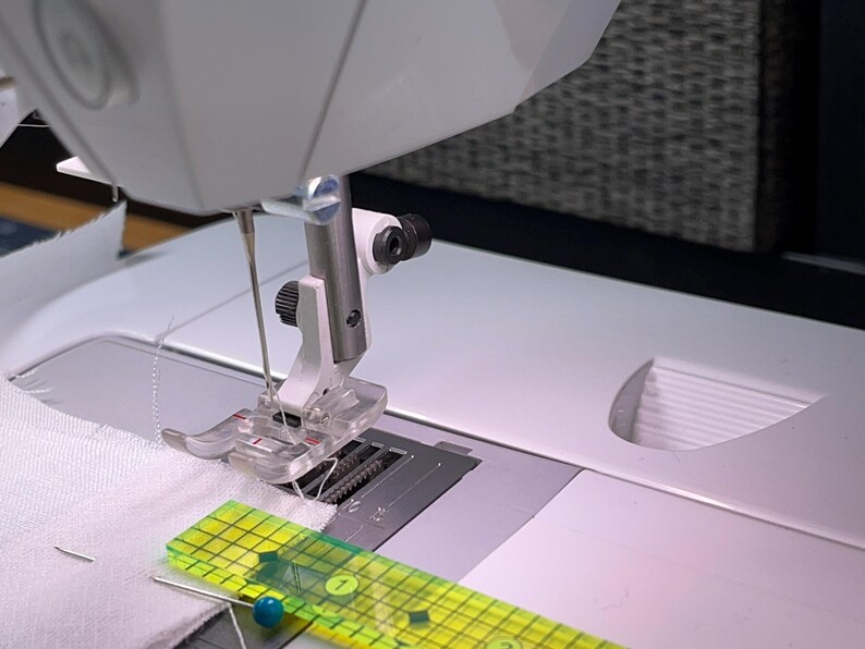 Compact 6-inch Seam Allowance Ruler: Precision Sewing Tool for Beginners, Patterns & Measurements image 7