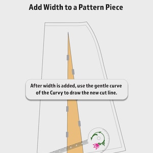 Curvy French Curve Ruler for Fashion Design, Pattern Making, and Sewing Adjustments image 8