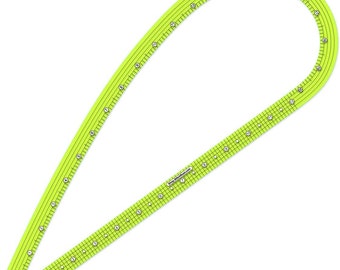 Pattern Making Ruler Large Available in: 5/8th inch, 1/2 inch, 3/8th inch and 1.5cm Seam Allowance Width