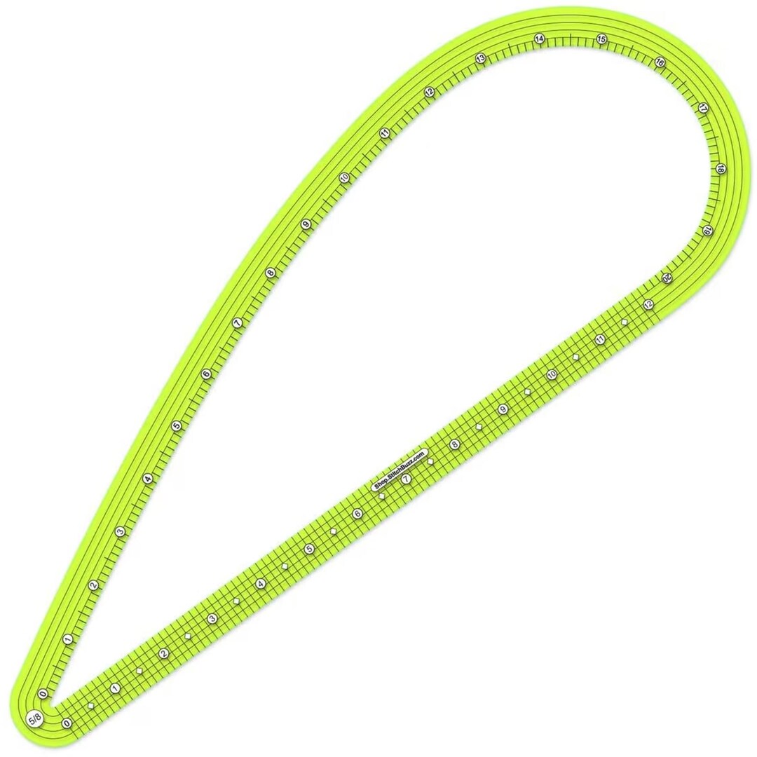 Pattern Making Rulers: Seam Allowance Tool, French Curve Ruler - Etsy