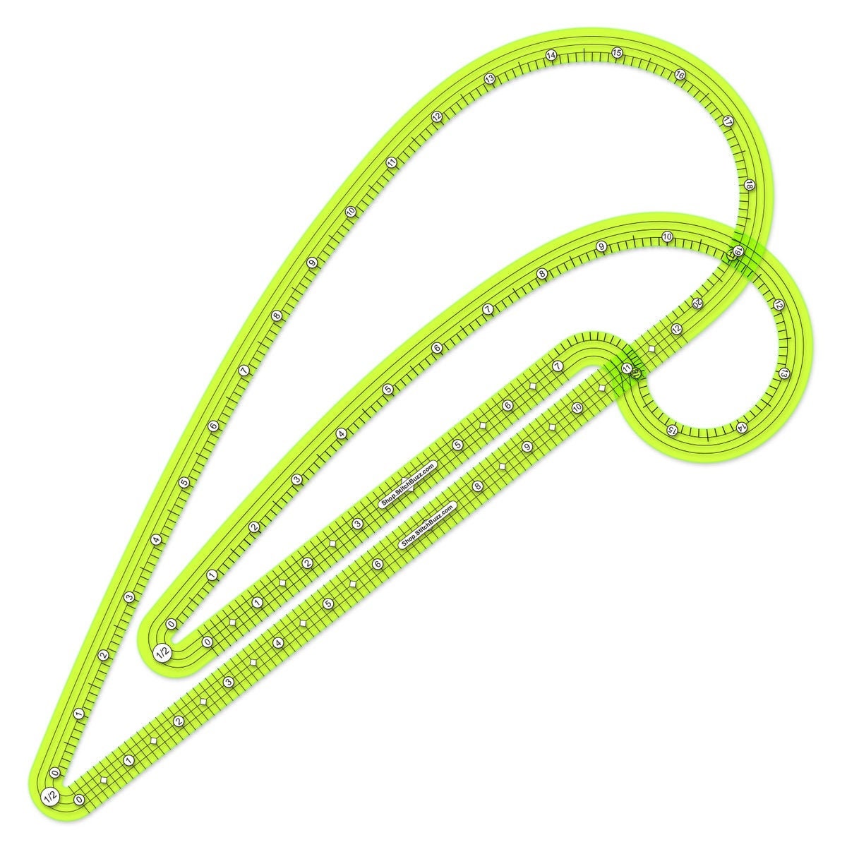 Righelli Curvilinei Francesi Per Sartoria - Set Per Creazione Modelli E Design Abiti - Foto 8