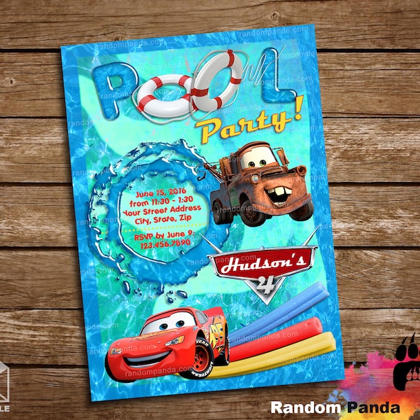 Lightning Mcqueen Birthday - Etsy
