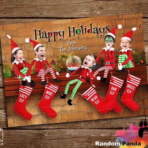 Digital Delivery Funny Christmas Card Elves Holiday Elf - Etsy Digital Delivery Funny Christmas Card Elves Holiday Elf - Etsy