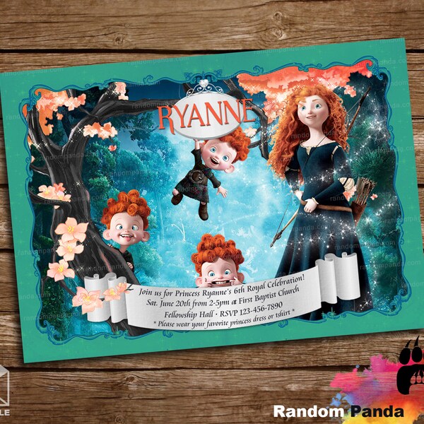 Brave Invitation - Etsy