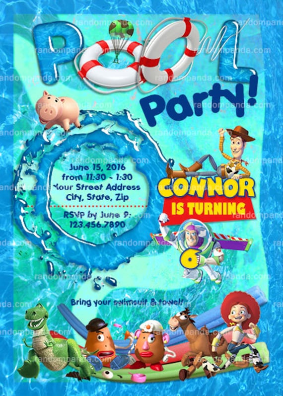 toy story swimming pool