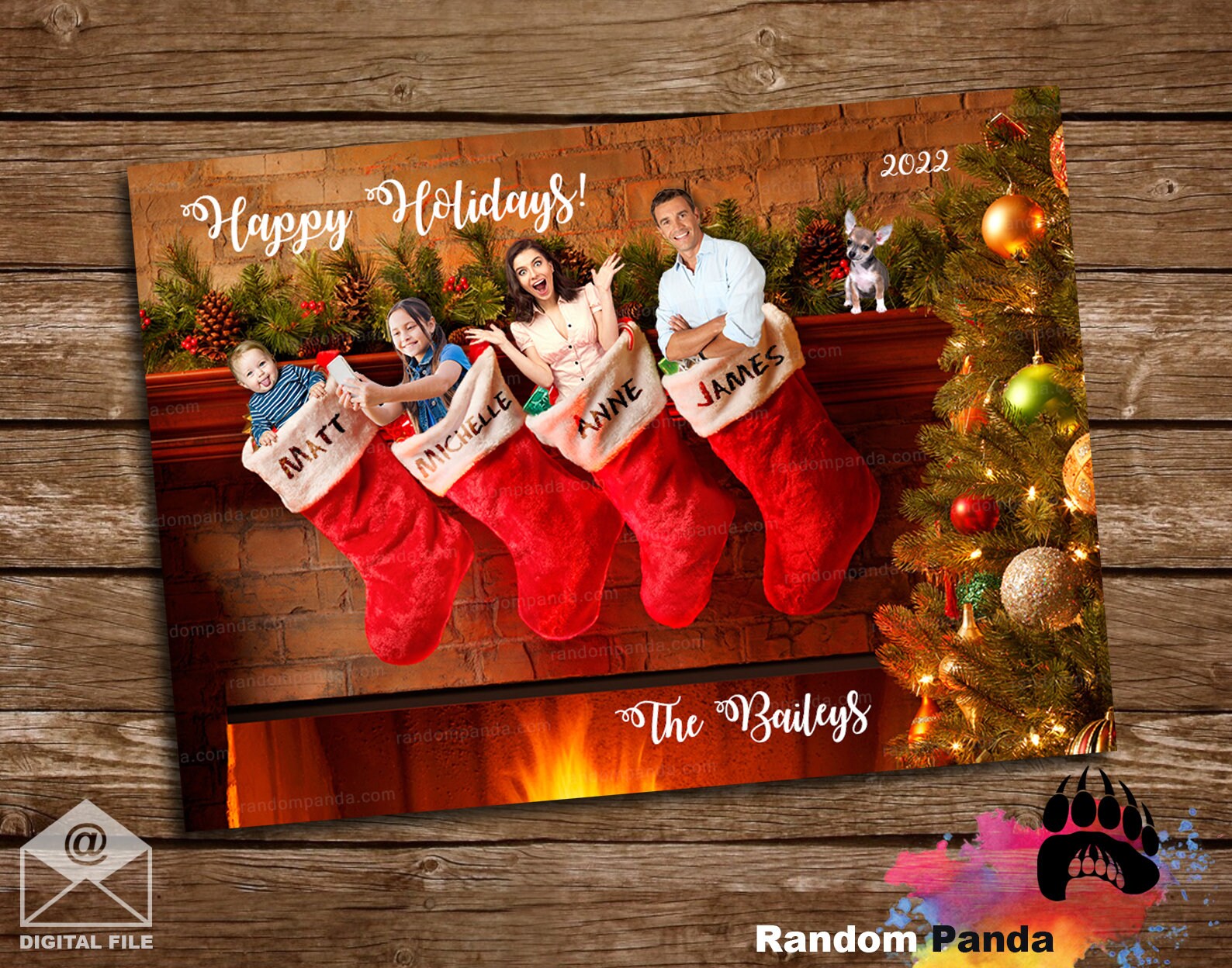 Christmas Family Greetings Christmas Holidays 2024 Time