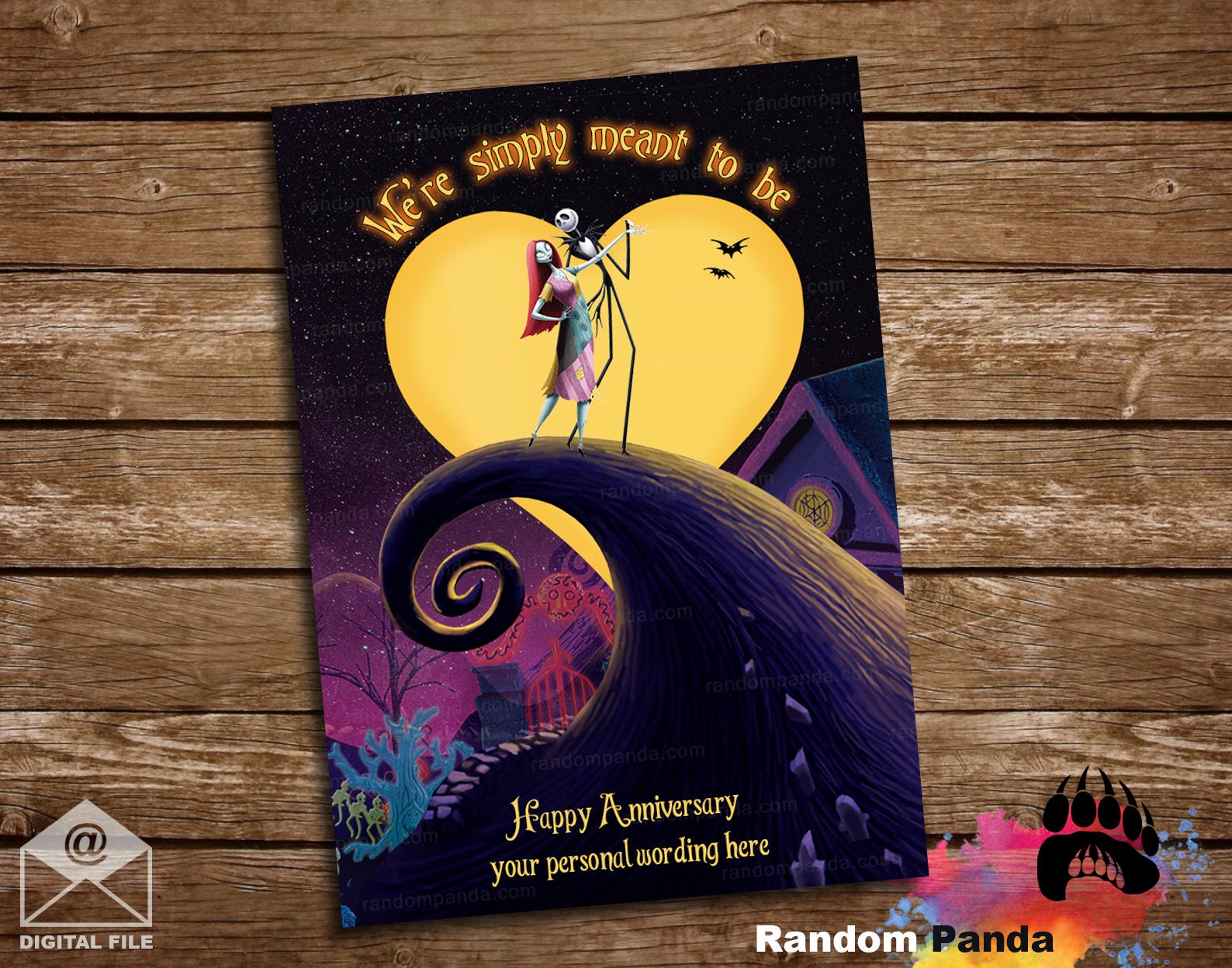 Instant Download Nightmare Before Christmas Valentine's 