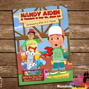 Entrega digital, invitación personalizada de Manny Manitas, fiesta de Manny Manitas, invitación de Manitas