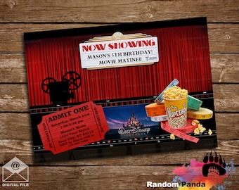 Digital Delivery, Movie Night Invitation, Streaming Movie Party, Netflix Movie Invite