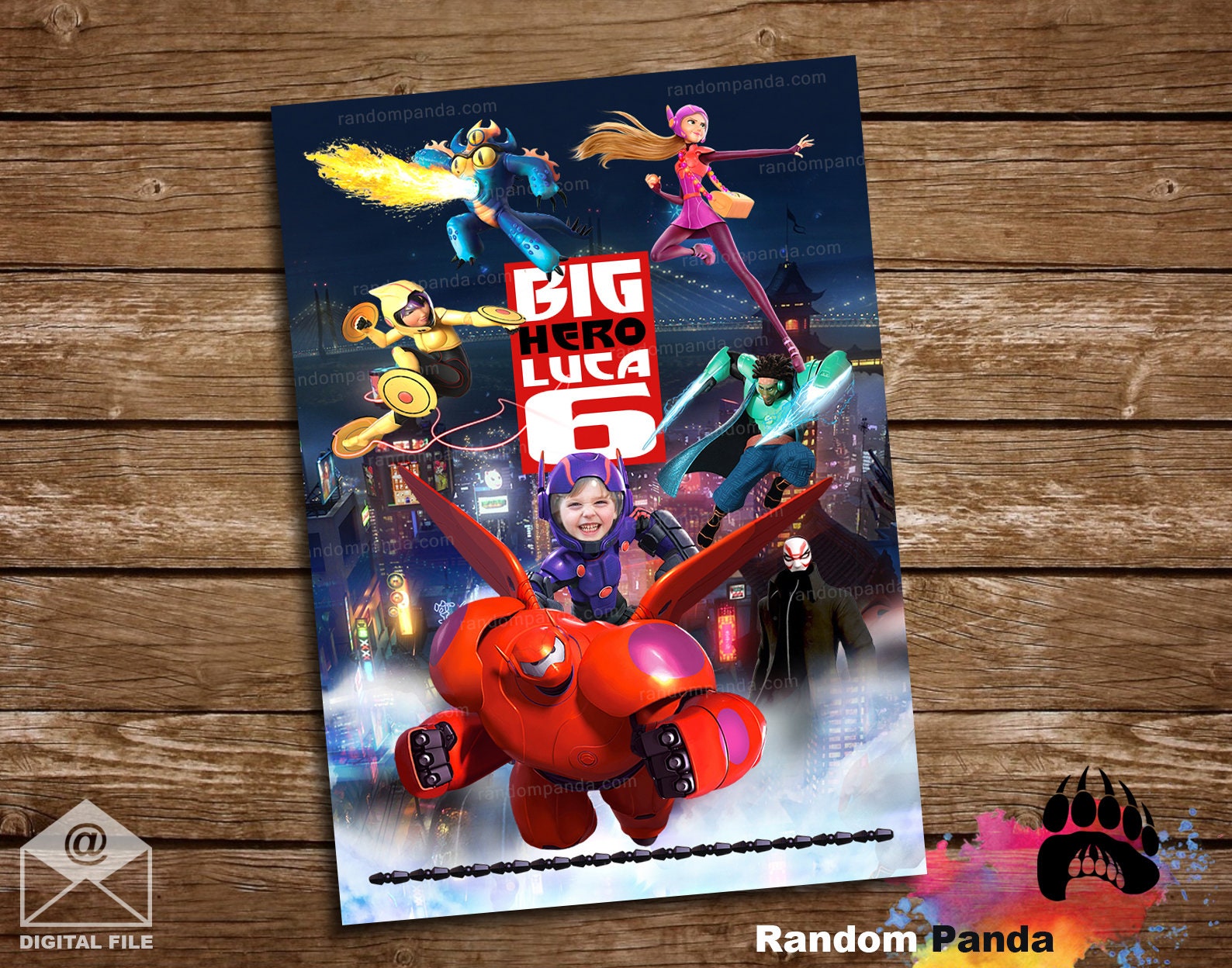 Baymax poster - Etsy 日本