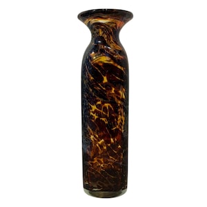 Vaso de vidro artístico, Michael Harris para Mdina Maltese, década de 1970.