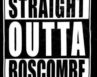 Straight Outta Dorset T-Shirt - customizable with your town!