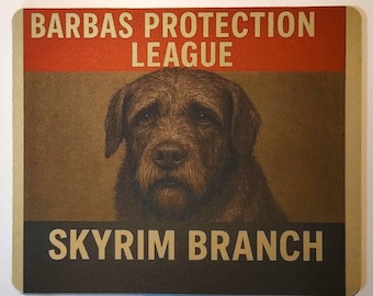 Barbas Protection League Mouse Mat