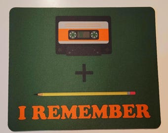 Retro Nostalgia Mouse Mat 'I Remember'