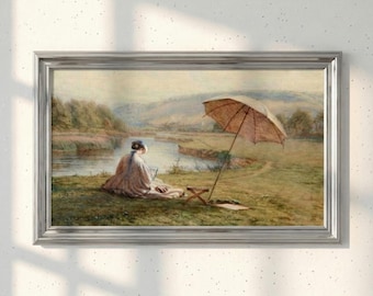 Cornice TV Samsung Frame, cornice TV grigio argento, 43, 50, 55, 65, 75, 85 pollici, 2025 e 2025 Pro, cornice TV argento, cornici TV, fatte a mano, cornice per cornice TV