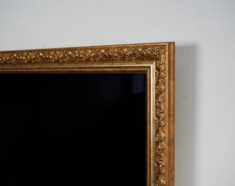 ROME Gold Handmade Tv Rahmen - Kompatibel mit Samsung The Frame, TCL NXT Frame, LG (2021–2025, LS03A, LS03B, LS03C, LS03D, LS03FA)