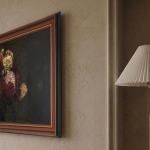 MADRID Custom Tv Frame, Samsung Frame Tv Bezel, Handmade Tv Frame, Brown Walnut Tv Frame, Compatible for Hisense Canvas Tv, TCL NXTFrame, LG