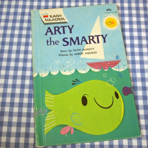 arty the smarty, vintage 1962 children's book