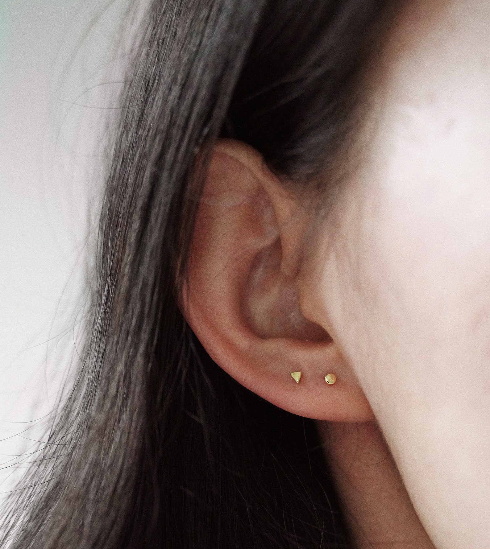 Small dainty stud earrings Clearance