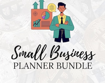 Small Business Planner – Finance, Inventory & Marketing Organizer (A4 PDF)