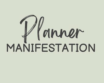 Manifestatieplanner wet van aantrekking – Guided Journal (A4-pdf)