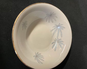 Winterling Bavaria dessert bowl in palm leaf pattern