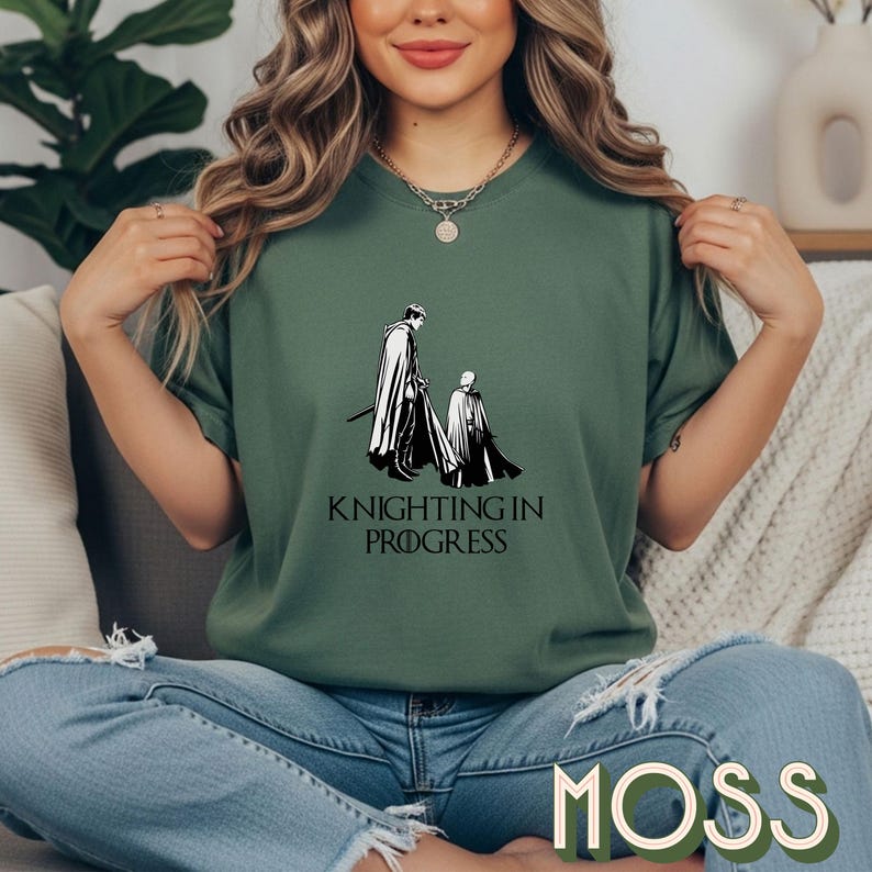Knighting In Progress T-shirt | A Knight of the Seven Kingdoms, GOT, Game of Thrones, AKOTSK image 3