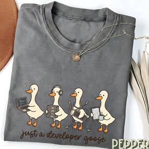 Comfort Colors® Rolig T-shirt med humoristiskt tema, programmerare, programmerare, IT-specialist