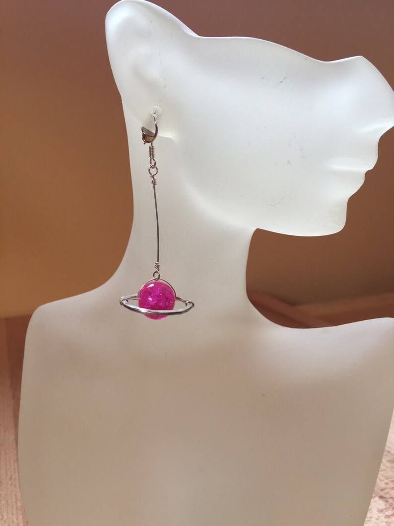 saturn earrings amazon