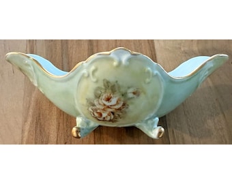 Pink Flower Trinket Dish English Hill Trading Company Vintage Soap Dish Decor