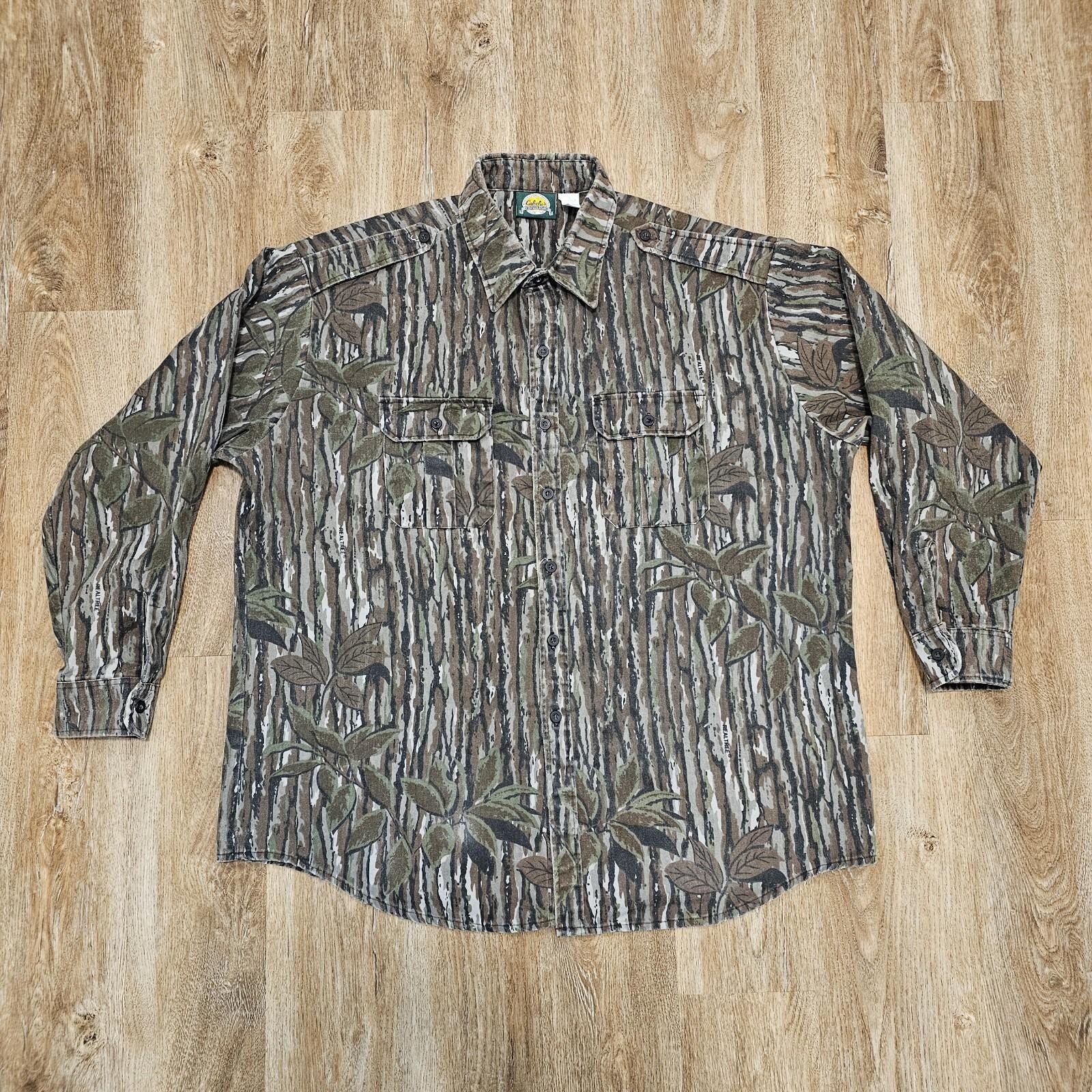 Chemise RedHead Realtree Camouflage Homme Taille M, Manches Longues, Poches