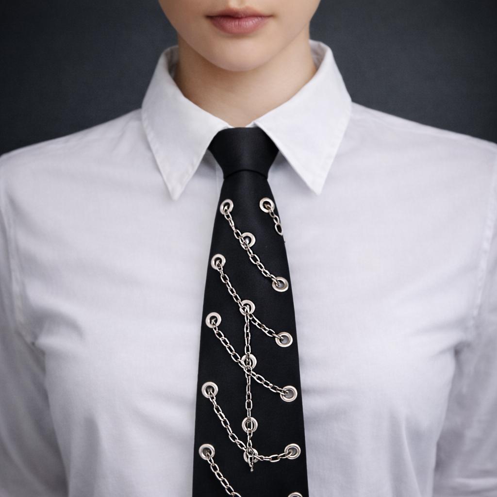 Chrome Hearts Tie - Etsy Canada
