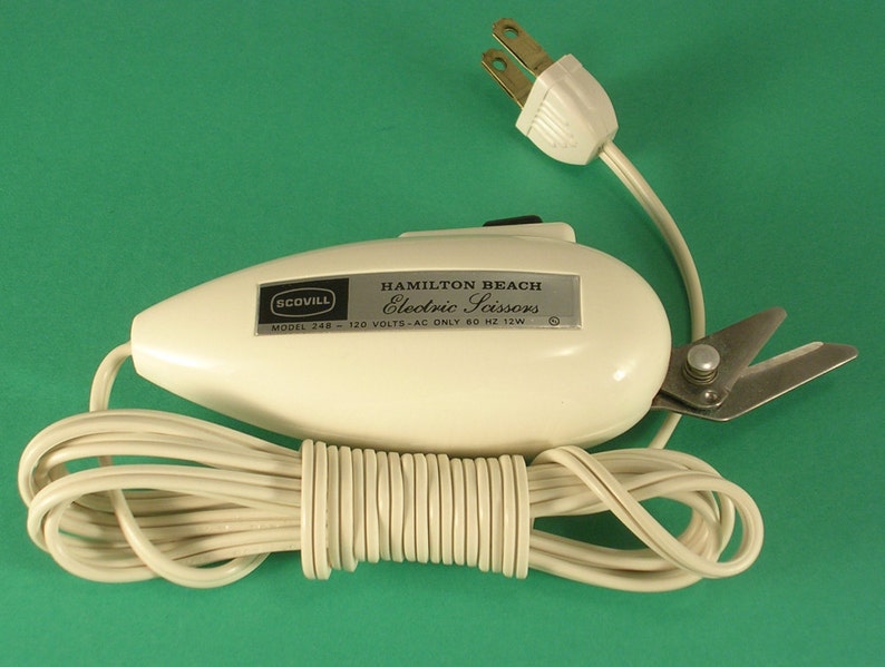 Hamilton Beach Shear Delight Model No. 248W Electric Scissors Etsy