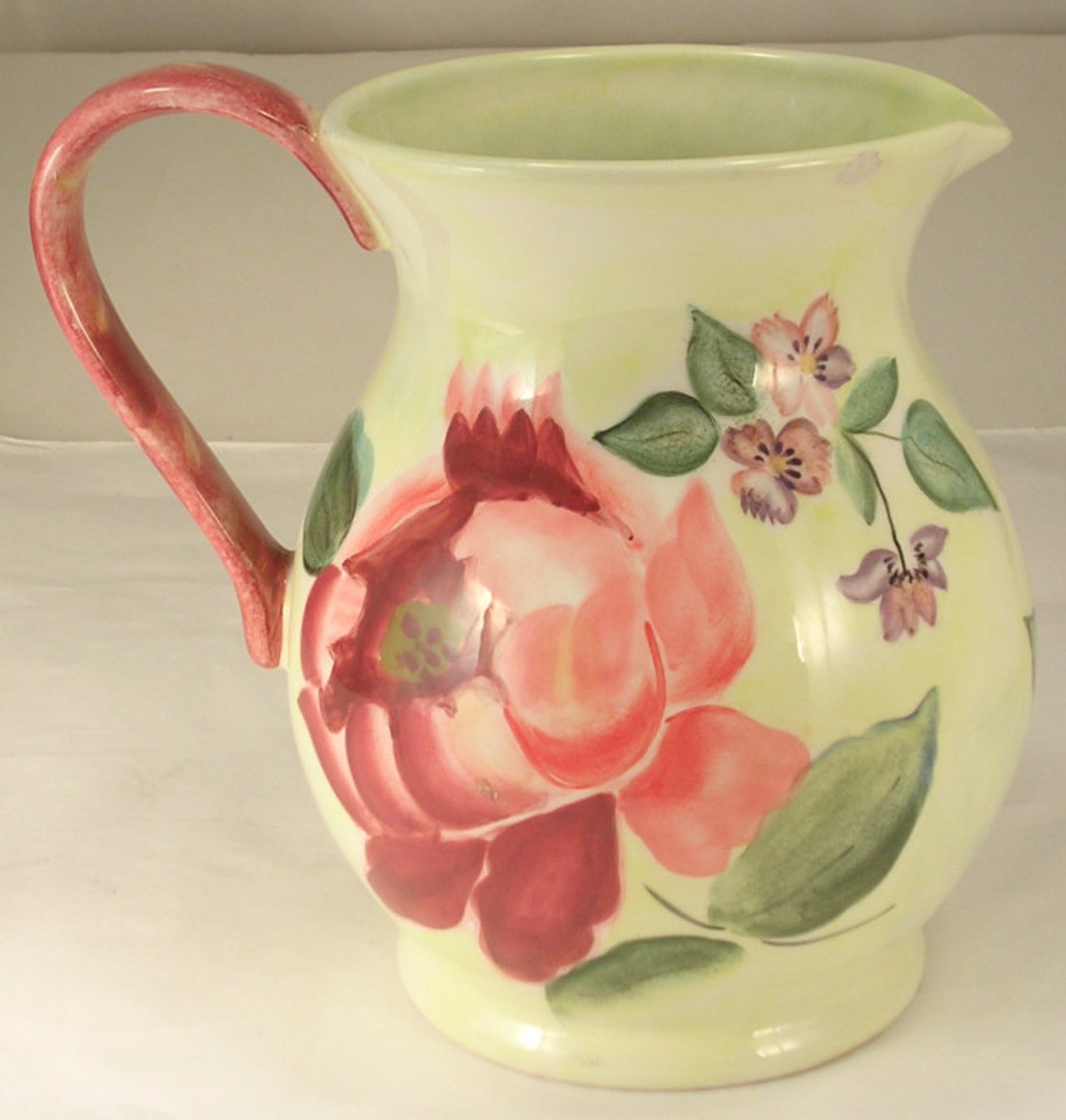 Pfaltzgraff Flower Market Pattern Pitcher UpCycled and Etsy